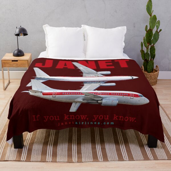 Item preview, JANET Airlines – Area 51 Secret Airline designed and sold by ASX Research Merch.