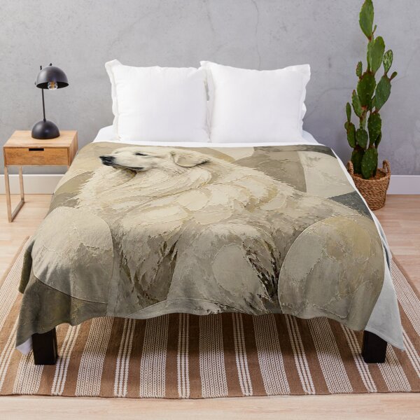Item preview, A Contemporary Canine Study Great Pyrenees dog #3 designed and sold by Helios Be. Lavsh.