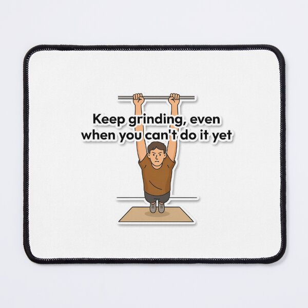 Item preview, Determined Calisthenics Motivation designed and sold by NiftyWrx.