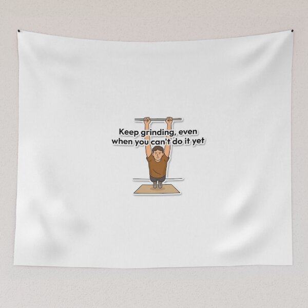 Item preview, Determined Calisthenics Motivation designed and sold by NiftyWrx.