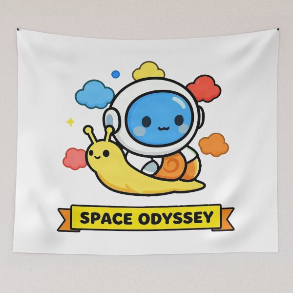 Item preview, Cosmic Space Explorer Snailing Galaxy designed and sold by Arc2020.