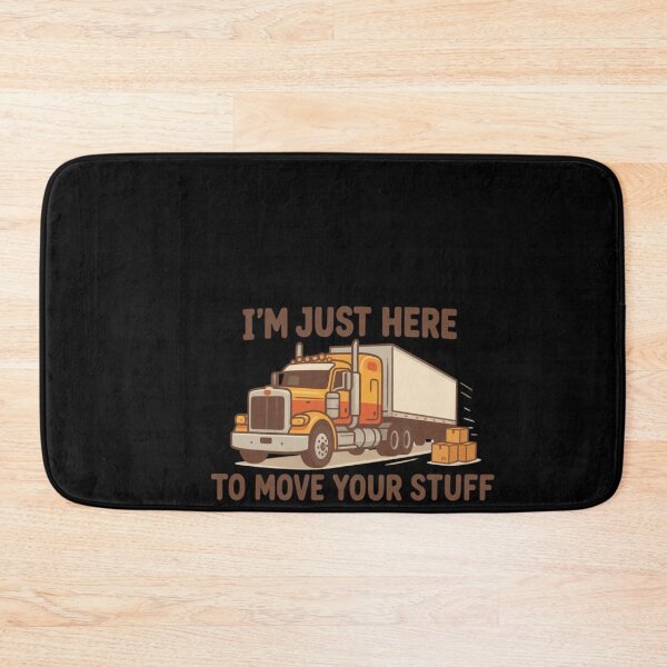 Item preview, I'm Just Here To Move Your Stuff Trucker designed and sold by YASSINE HZ.
