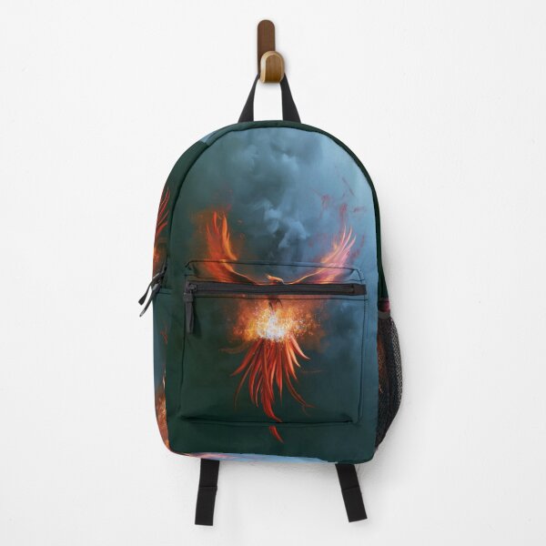 Item preview, A magnificent Phoenix rising from blazing volcanic flames, Fantasy & Mythological Creatures designed and sold by CDC40.
