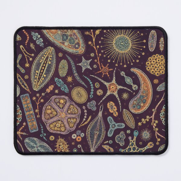Item preview, Microscopic Organic Forms Science Pattern designed and sold by frumixart.