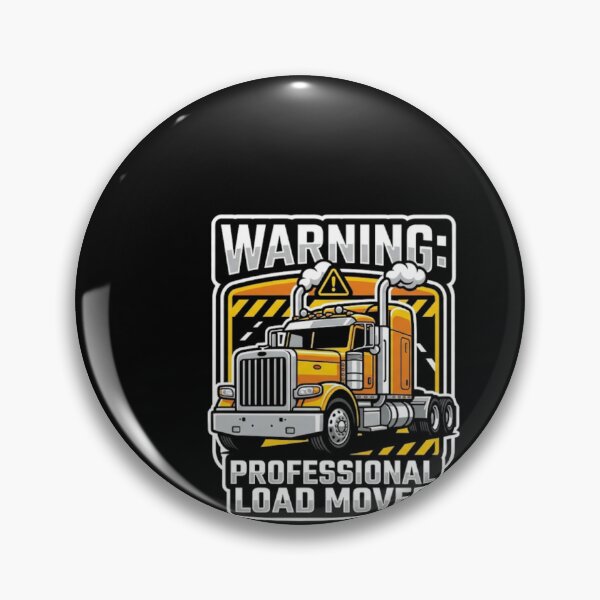 Item preview, Professional Load Mover Trucker Semi Truck Driver designed and sold by YASSINE HZ.