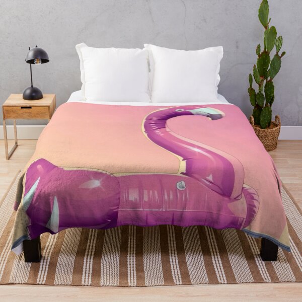 Item preview, Inflatable Pink Flamingo Pool Float Vector Art - Ultimate Summer Chill designed and sold by Billy Morfo™.