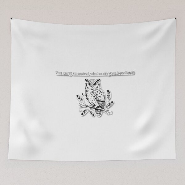 Item preview, Ancestral Wisdom Owl Symbol designed and sold by NiftyWrx.