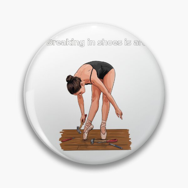 Item preview, Ballet Dancer in Pointe Shoes designed and sold by NiftyWrx.