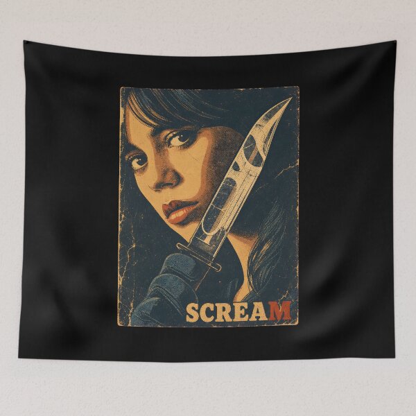 Item preview, Jenna Ortega - Tara carpenter - movie scream 6 vi 2023 designed and sold by Christophe6.