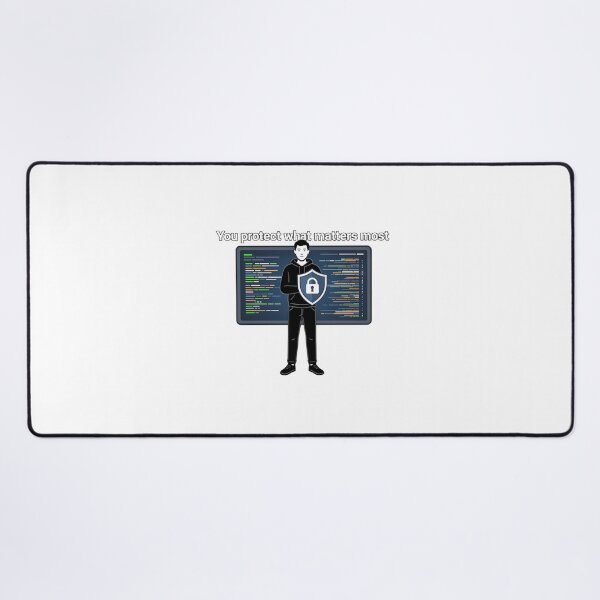 Item preview, Protect What Matters Most Cyber Security designed and sold by NiftyWrx.