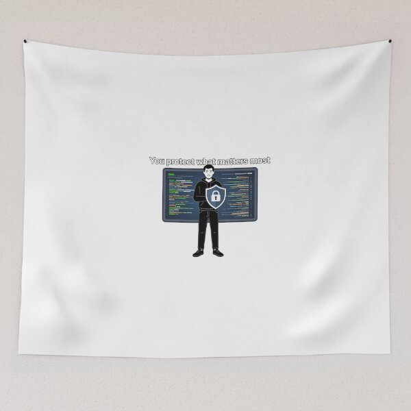 Item preview, Protect What Matters Most Cyber Security designed and sold by NiftyWrx.
