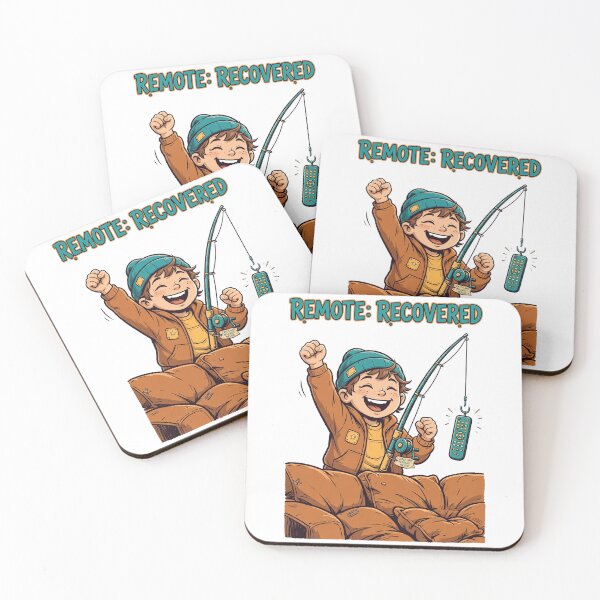 Item preview, Remote: Recovered Funny Kids Shirt designed and sold by Hearth & Hue.