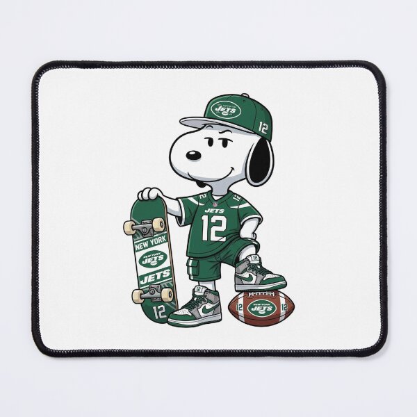 Item preview, Snoopy New York Football Skater Fan Art designed and sold by gaygamonzo.