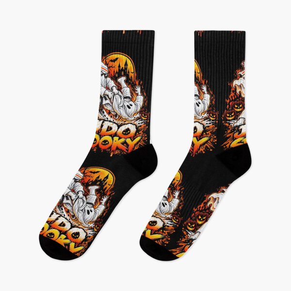 Item preview, Halloween Spooky Judo Ghost – Funny Martial Arts Design designed and sold by PolgaCraft.