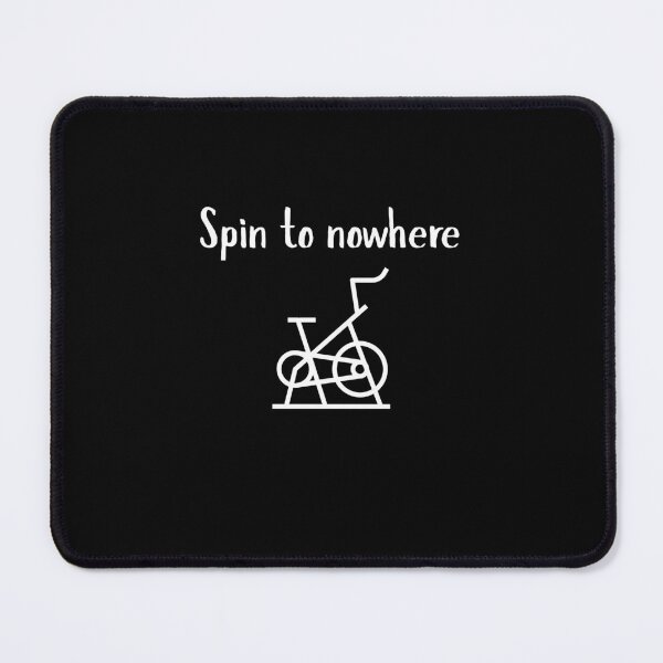 Item preview, Spin to Nowhere - Funny Spin Class Graphic designed and sold by NomadIdeasCo.