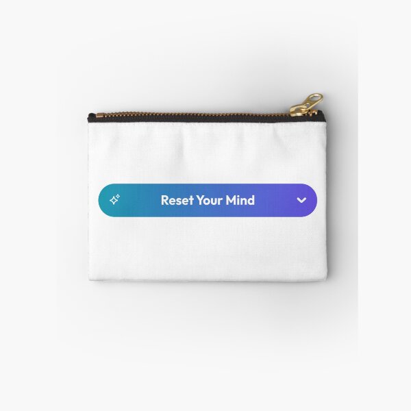 Item preview, Digital Detox – Reset Your Mind Modern Button designed and sold by AnnSign.
