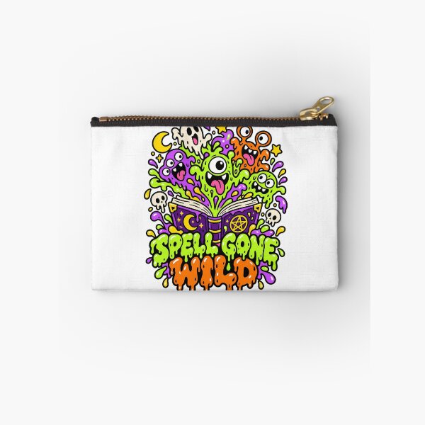 Item preview, Spell Gone Wild Magic Book Halloween Monsters designed and sold by Thai Vibe Studio.