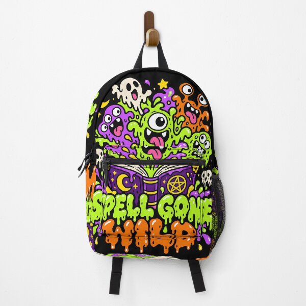 Item preview, Spell Gone Wild Magic Book Halloween Monsters designed and sold by Thai Vibe Studio.