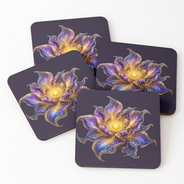Item preview, Luminous fantasy flower blossom designed and sold by design-rebell.