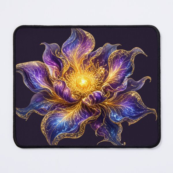 Item preview, Luminous fantasy flower blossom designed and sold by design-rebell.