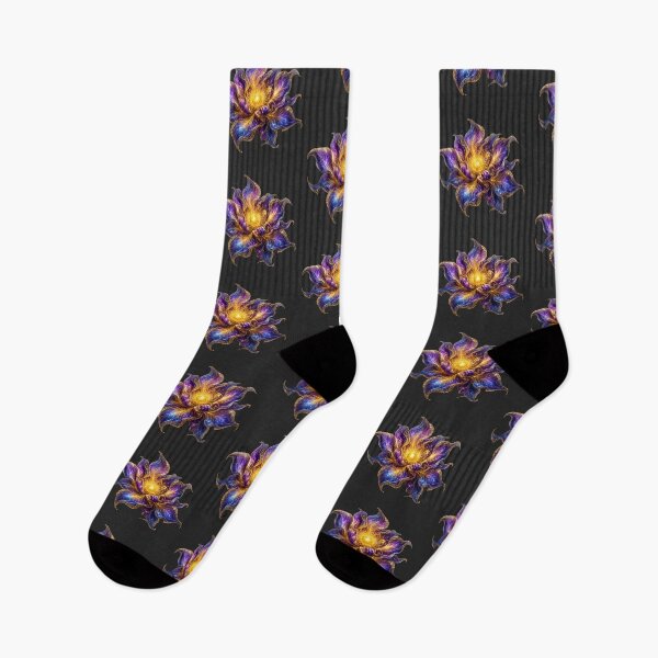 Item preview, Luminous fantasy flower blossom designed and sold by design-rebell.