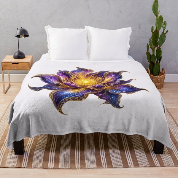 Item preview, Luminous fantasy flower blossom designed and sold by design-rebell.