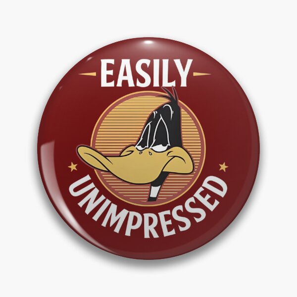Item preview, Easily Unimpressed - Daffy Duck Vintage Retro designed and sold by Bohepa.