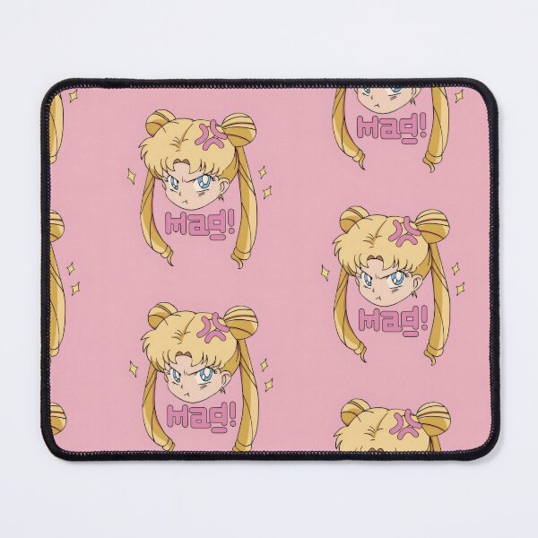 Item preview, Angry Blonde Anime Girl Retro Aesthetic - Mad Moods Sticker designed and sold by Billy Morfo™.