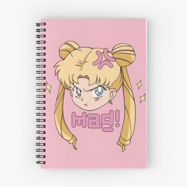 Item preview, Angry Blonde Anime Girl Retro Aesthetic - Mad Moods Sticker designed and sold by Billy Morfo™.