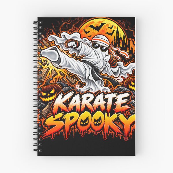 Item preview, Halloween Spooky Karate Ghost – Funny Martial Arts Design designed and sold by PolgaCraft.