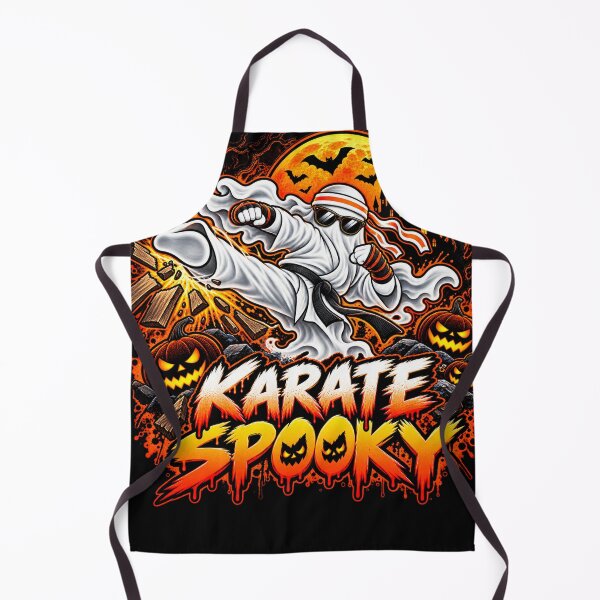 Item preview, Halloween Spooky Karate Ghost – Funny Martial Arts Design designed and sold by PolgaCraft.