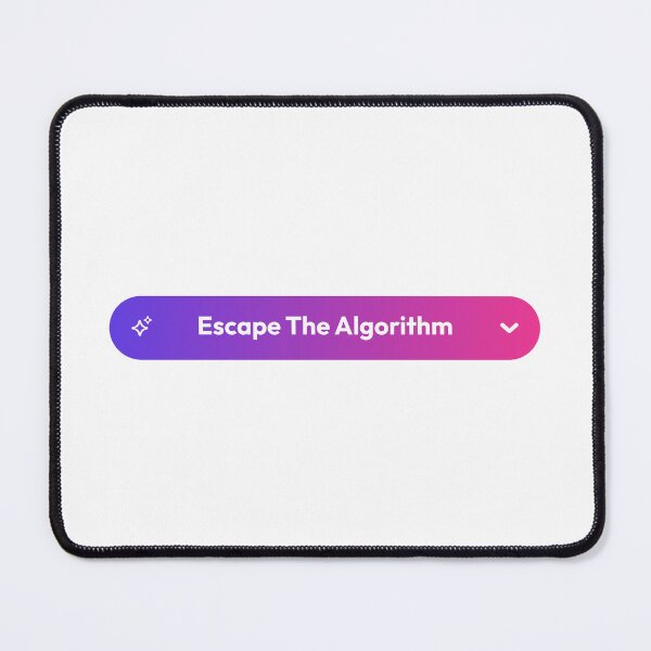 Item preview, Digital Detox – Escape The Algorithm Modern Button designed and sold by AnnSign.