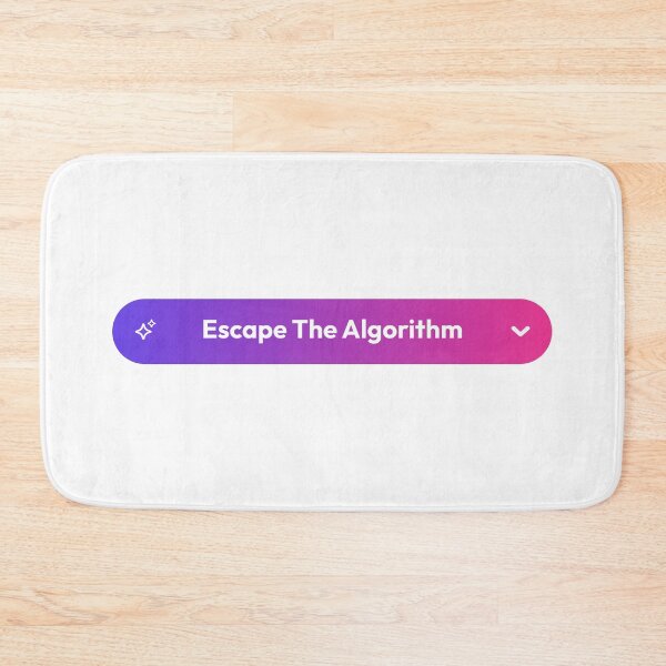 Item preview, Desintoxicación digital: Escapa del algoritmo. Botón moderno. designed and sold by AnnSign.
