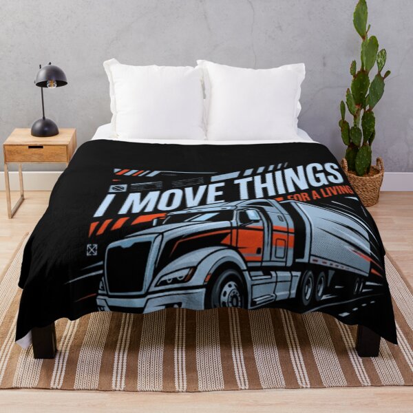 Item preview, I Move Things For A Living Truck Driver Big Rig designed and sold by YASSINE HZ.