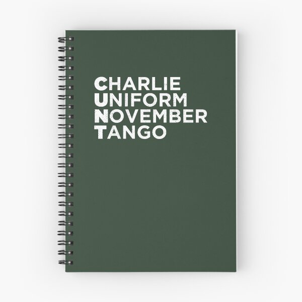 Item preview, Funny Charlie Uniform November Tango Phonetic Alphabet Oversized T-Shirt designed and sold by PsychicMedium.