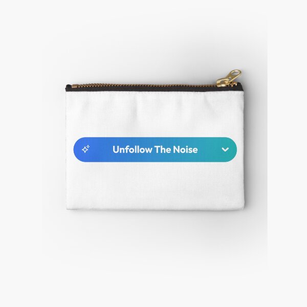 Item preview, Digital Detox – Unfollow The Noise Modern Button designed and sold by AnnSign.