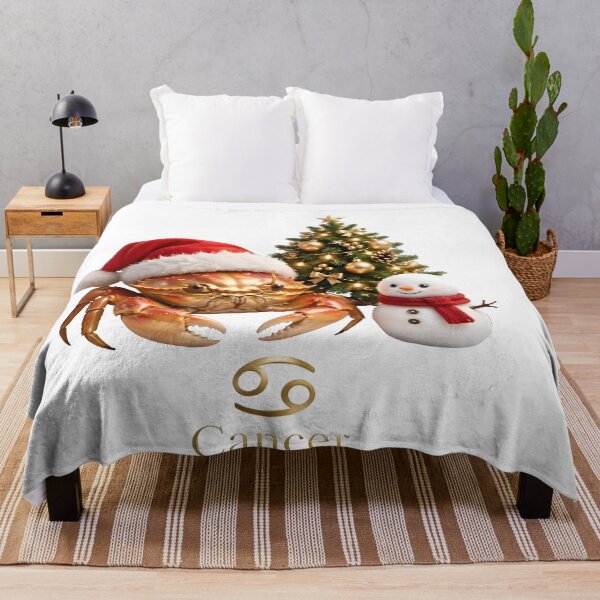 Item preview, Cancer Zodiac Realistic Crab Christmas Gift designed and sold by Zodiac Celestial Art.