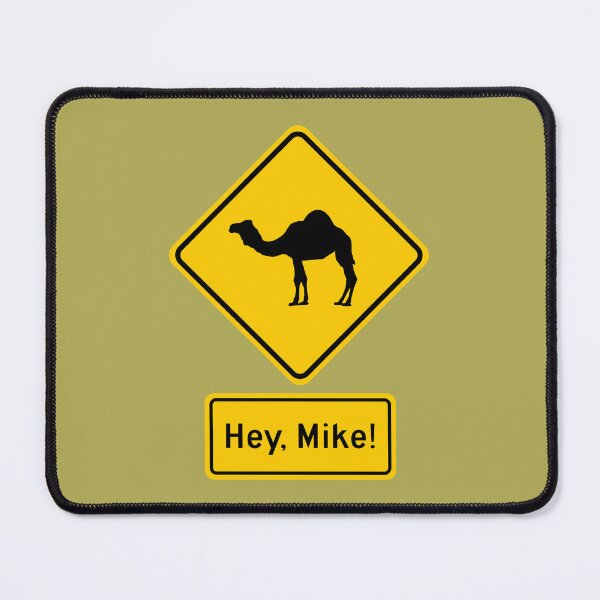 Item preview, Camel Crossing – Hey, Mike! designed and sold by Karate Octopus.