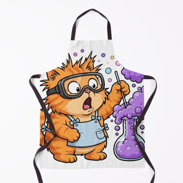 Item preview, Bubbly Science Experiment Cat designed and sold by Dlvznbm.