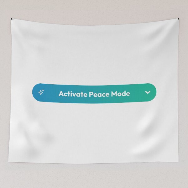 Item preview, Digital Detox – Activate Peace Mode Modern Button designed and sold by AnnSign.
