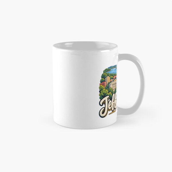 Item preview, Hand Drawn Jefferson City Missouri Travel Souvenir Landmark Gift designed and sold by MichaeIRellov.