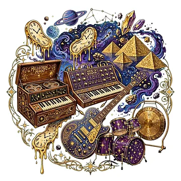 Artwork thumbnail, Musical Instruments 35 by ZeusGallery
