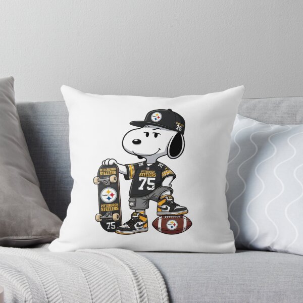 Item preview, Snoopy Pittsburgh Football Skater Fan Art designed and sold by gaygamonzo.