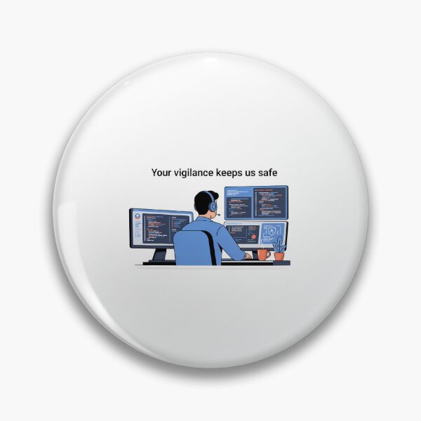 Item preview, Vigilance Keeps Us Safe designed and sold by NiftyWrx.