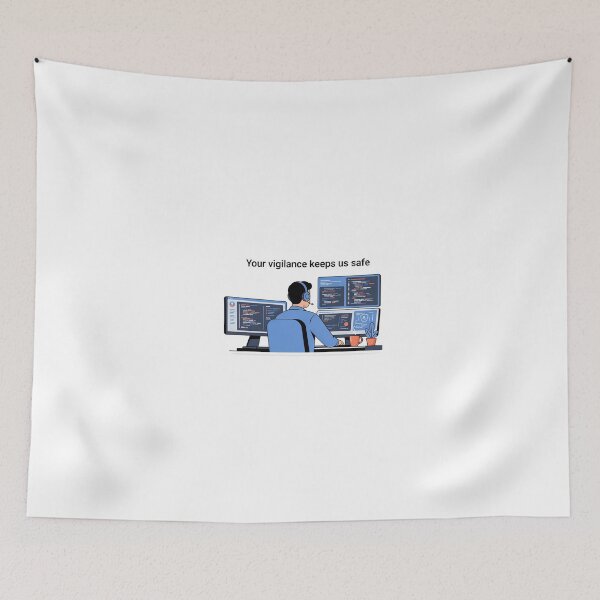 Item preview, Vigilance Keeps Us Safe designed and sold by NiftyWrx.