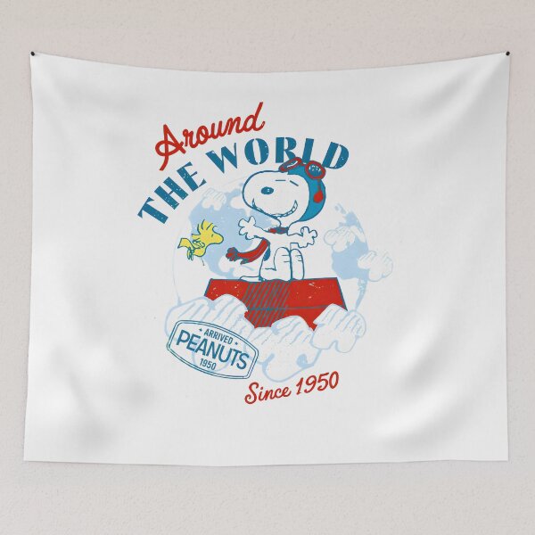 Item preview, Snoopy Around the World Peanuts 1950 Pilot Travel designed and sold by AdrianMis.