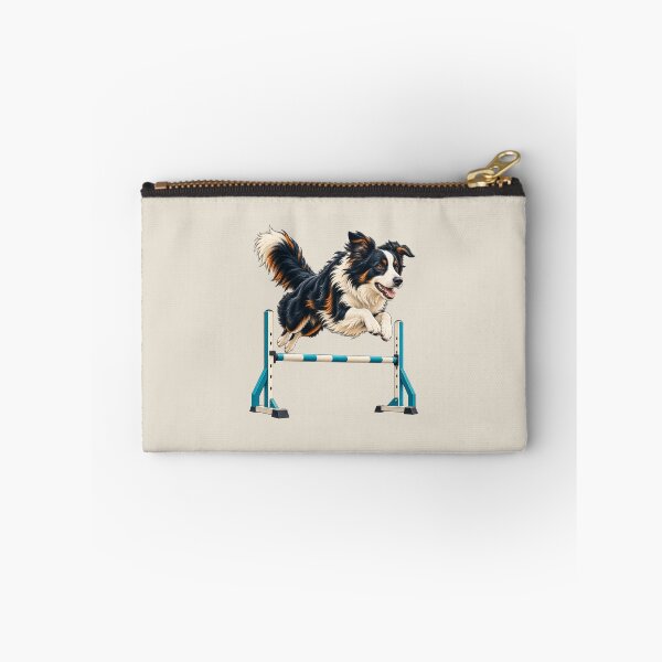 Item preview, Border Collie Agility Jump – Dog Sports Illustration designed and sold by astersgraphics.