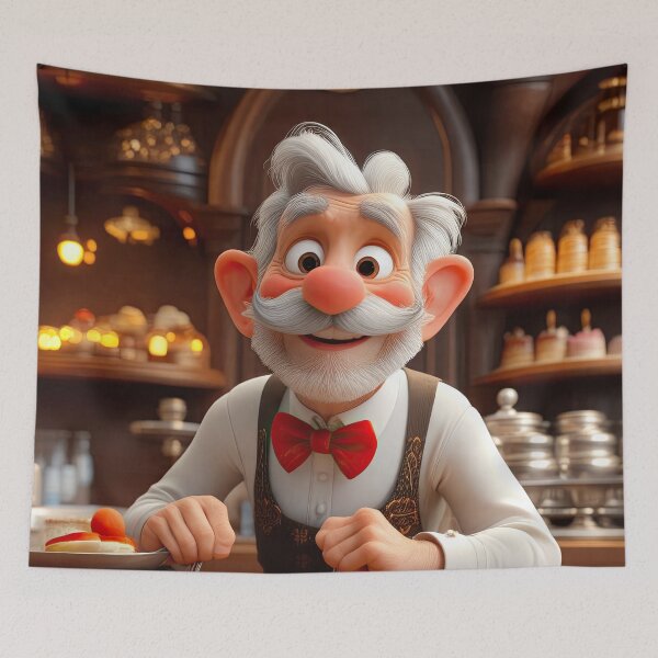 Item preview, Old Fart as a Waiter designed and sold by Colin Bentham.