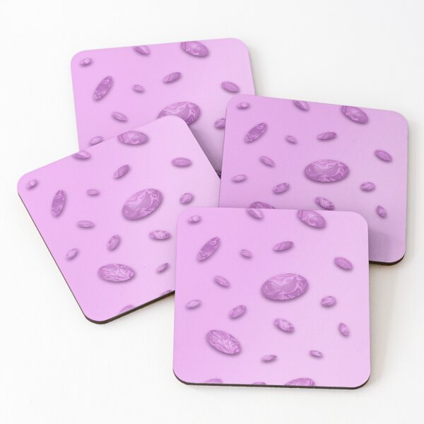 Item preview, Dreamy Pink Marble Stones on Soft Pastel Background designed and sold by CozyLittleShop.