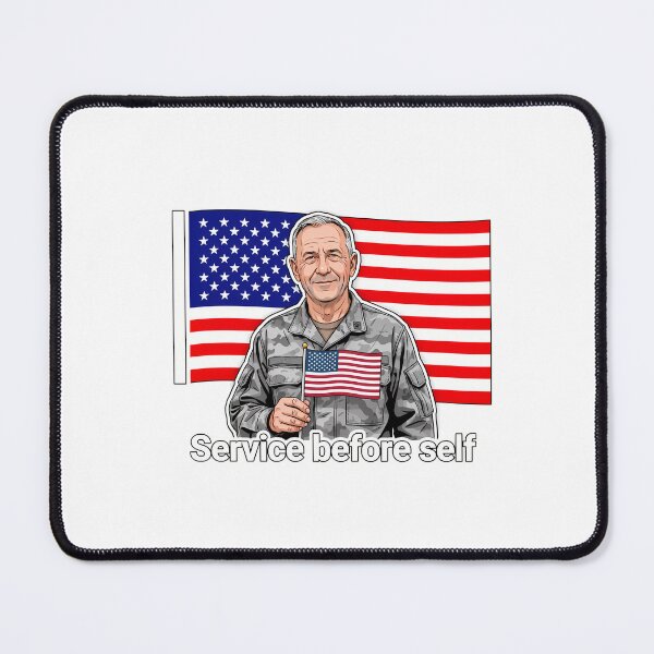 Item preview, Veteran with Flag and Quote designed and sold by NiftyWrx.